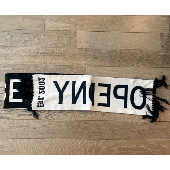 Opening Ceremony Black and White Scarf - Picture 4 of 6